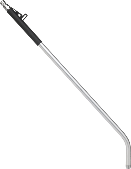 9352-2 Vikan Winkel Strahlrohr, kleine Düse, 1/2 ", schwarz