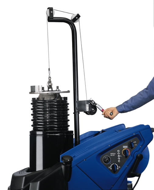 Neptune_Boiler_Lift_Functio Nilfisk MH 8P-180/2000, Heißwasser Hochdruckreiniger, Drehstrom