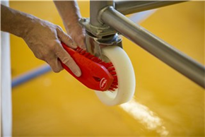 Vikan Waschbürste, L, hart 200 mm