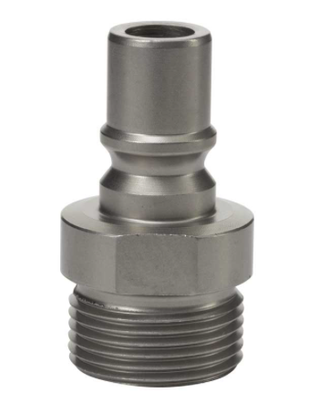 Hochdruckschnellkupplung ST-246.1-6 M 22x1,5 AG (CEL 15) Nippel Edelstahl