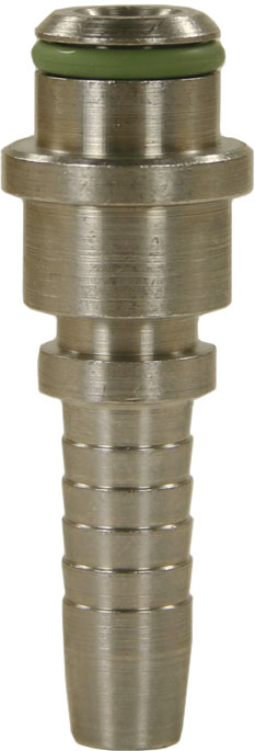 Waschgerätepressnippel für Ü-Mutter, Edelstahl, Typ 02