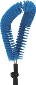 53743_-290x300 Vikan Bürste für Außenreinigung von Rohren, medium, blau 510 mm