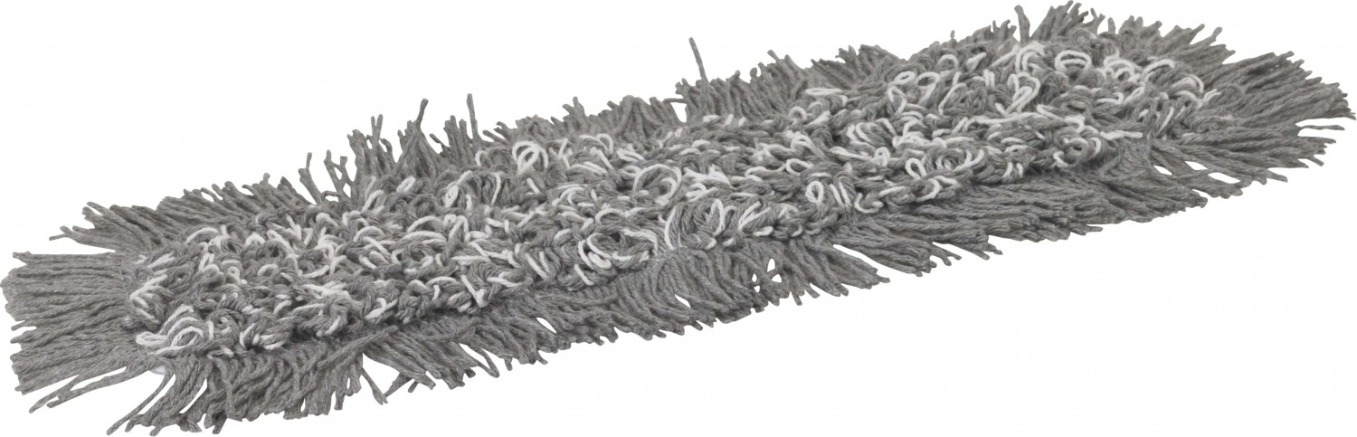 Damp-43-40-cm-10334 Vikan Damp 43, Klettbezug, 40 cm, grau (VPE 5)