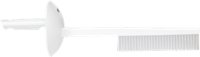 Vikan Kuttermesserbürste, medium , weiss 500 mm