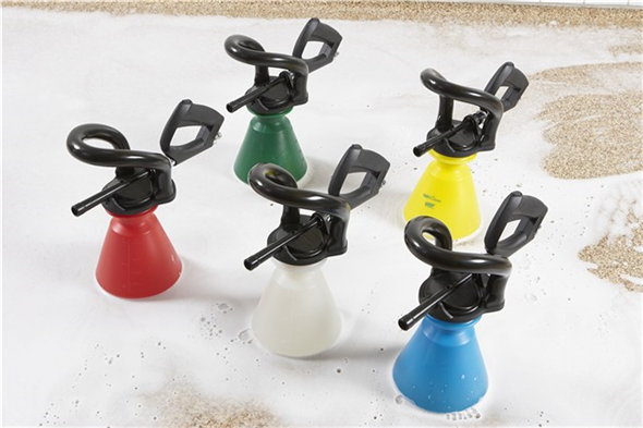 Spru-her Vikan Ergo Schaumspritze mit Strahlrohr, 2.5 Liter, 1/2" (verschiedene Farben)
