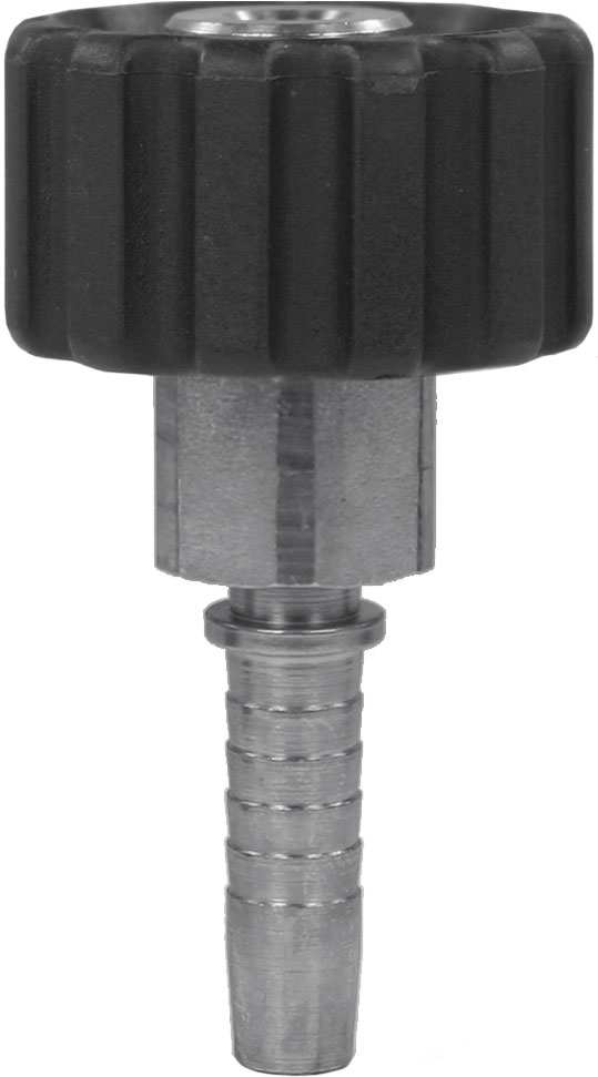 HV M22, Messing, Pressnippel Edelstahl, US-Version 14,88, Typ 05