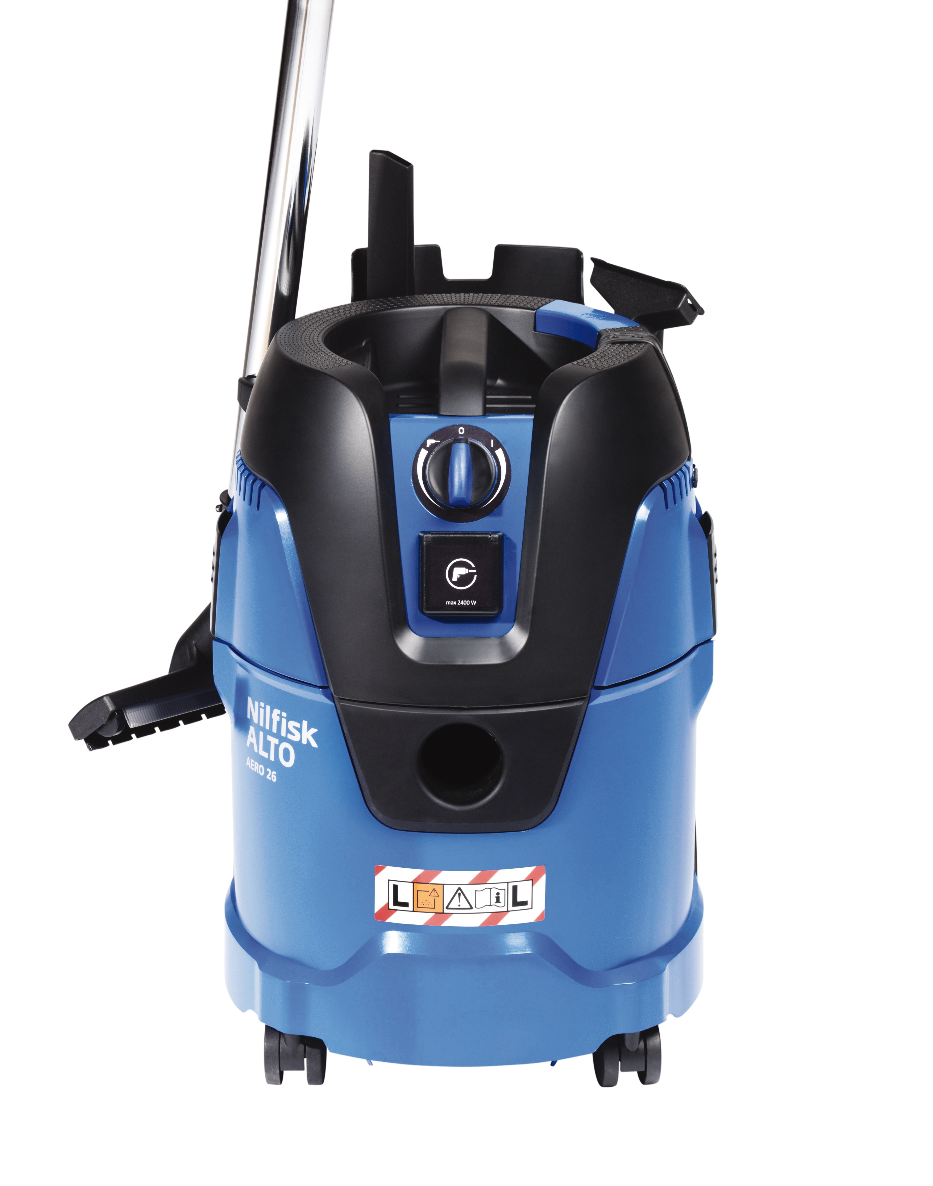 AERO-26-2L-PC_front_022 AERO 26-2L PC Nass- / Trockensauger, Gerätesteckdose mit Einschaltautomatik und SoftStart