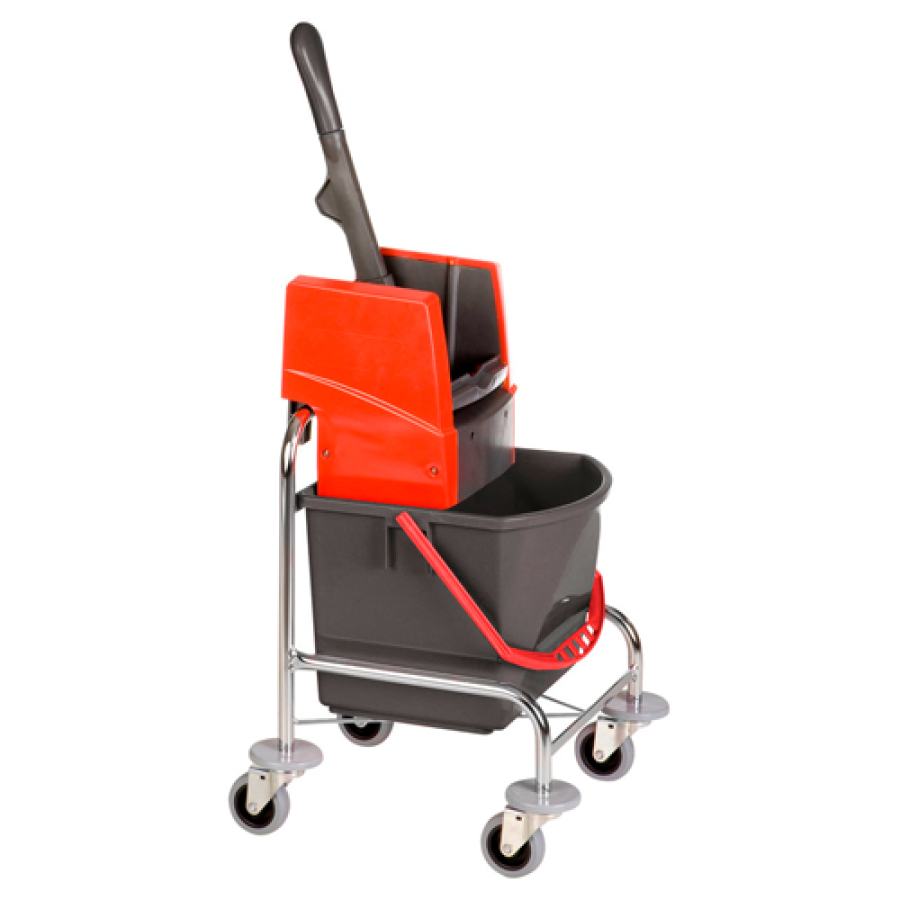 Vermop Nasswischwagen MISTRAL, 1x 17 l (verchromt)