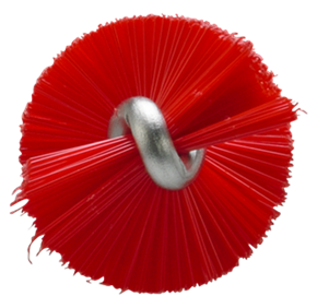 Vikan Rohrbürste mit Stiel, Ø15 mm, 310 mm, hart