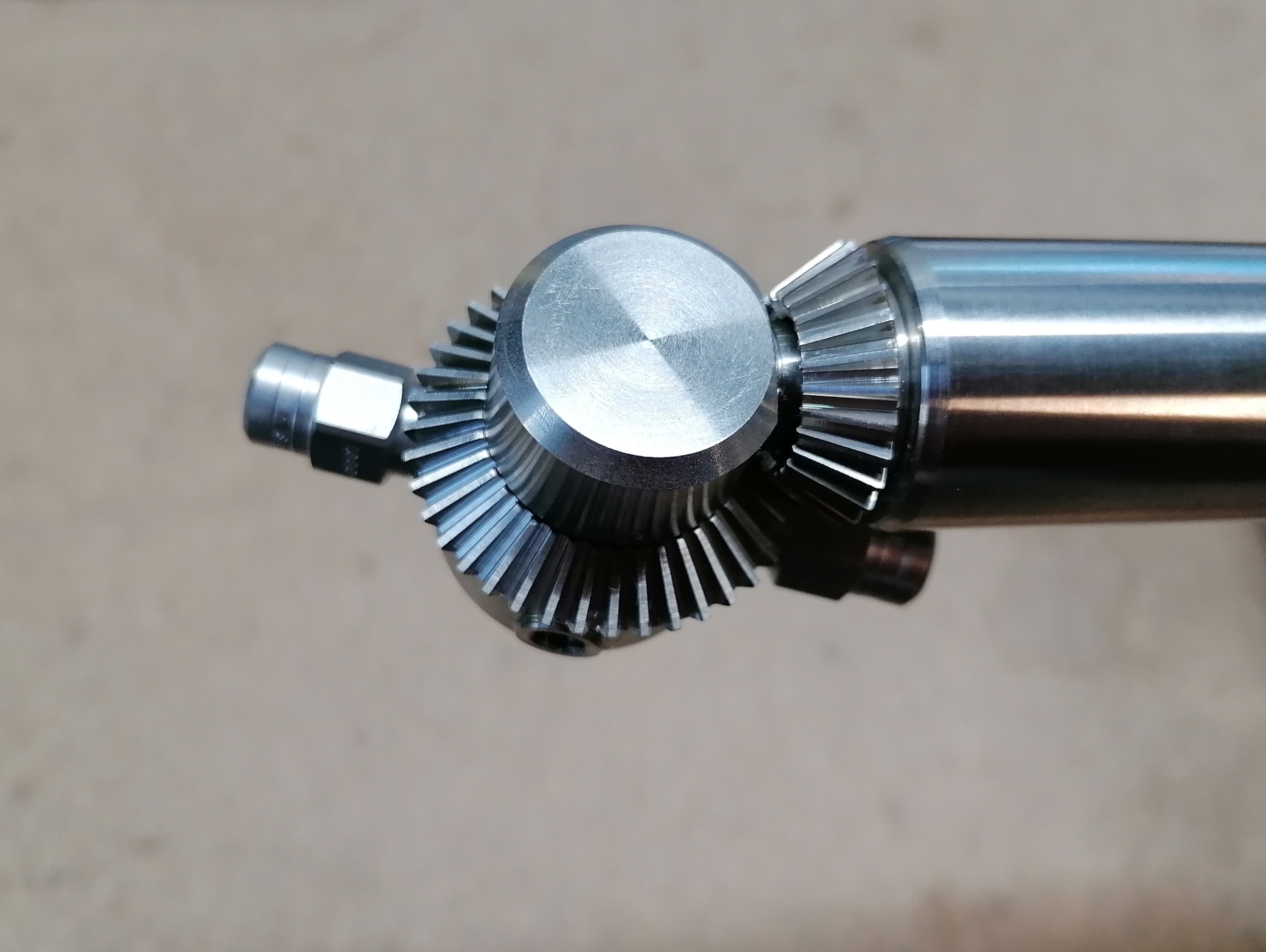 IMG_20231212_083230 Tankreinigungskopf EP  L=700MM  ( 15-40l/min bei 20- 200 Bar)  AISI 303 24V