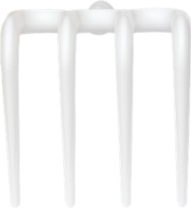 Vikan Hygienerechen, 200 mm, weiss