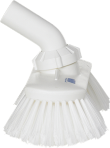 Vikan Waschbürste mit Drehgelenk & Wasserdurchlauf, 230 mm weich gesplisst