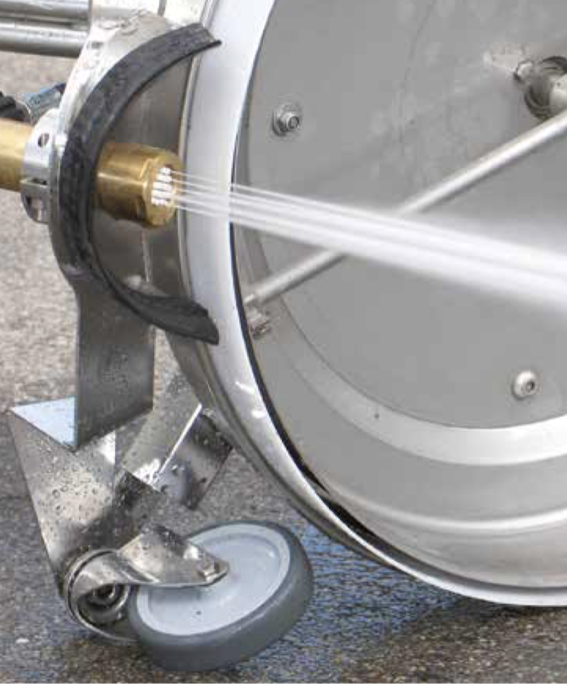 Flächenreiniger FL-AHB KAU - 520 mm - mit Pistolen (Kaugummientferner)