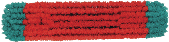 475752 Vikan Autowaschbürste mit Wasserdurchlauf, 370 mm, weich/gesplisst, schwarz