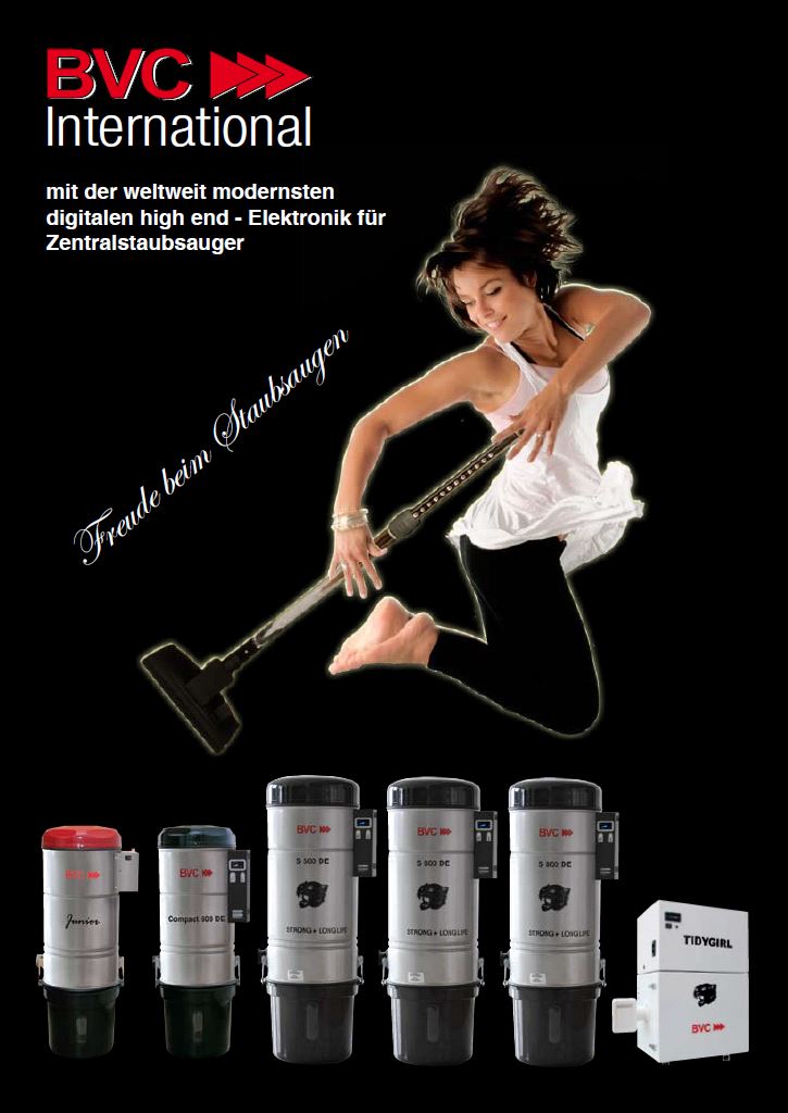 BVC Kataloge Einbaustaubsauger- 2011