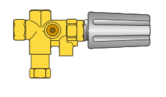 Kränzle Unloader ULH 250 (Kugelrückschlag) Eingang 3/8"IG  Ausgang 3/8"IG