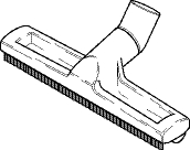 7270 Nilfisk Wassersaugdüse Kunststoff, Ø 36 x 300 mm