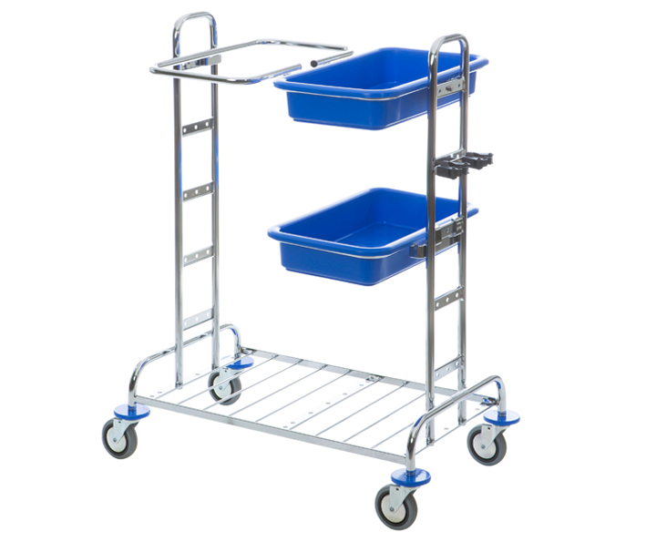 Vermop Reinigungswagen Variant 23 verchromt