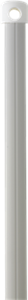 VikanErgonomischer Edelstahlstiel, Ø31 mm, 1025 mm, grün