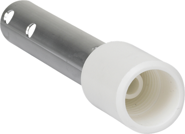 Vikan Passtück, von Gewinde zu Klick, Ø 22 mm, 155 mm