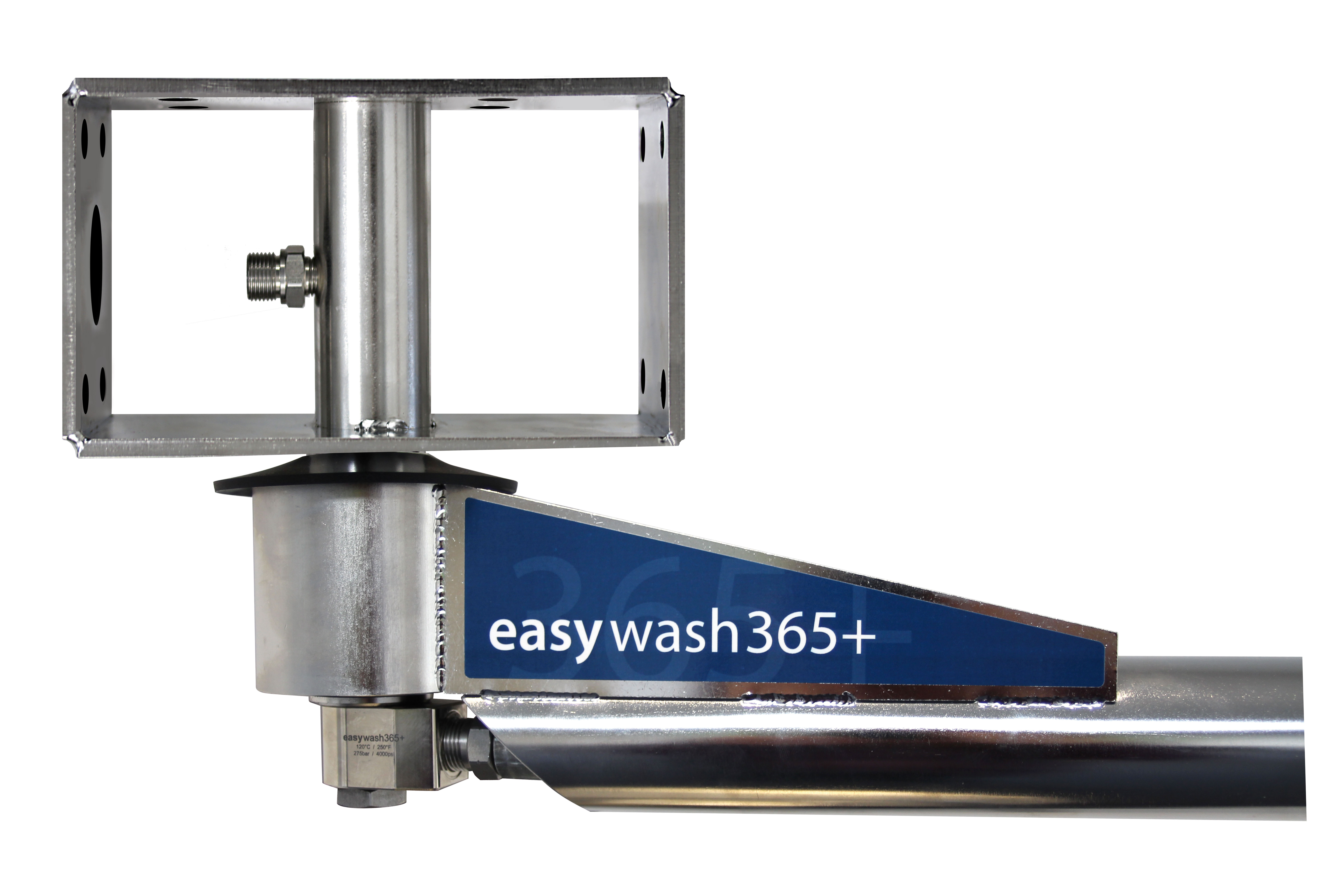 Wand- und Deckenkreisel easywash365+, incl. Hochdruckschlauch