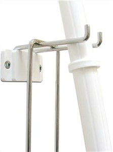 Vikan WC-Bürste mit Halter, medium, weiss, 720 mm