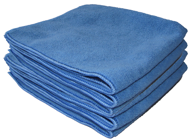 WIT-Soft-Blau-2 Microfasertuch "Tricot Soft" 40x40 cm