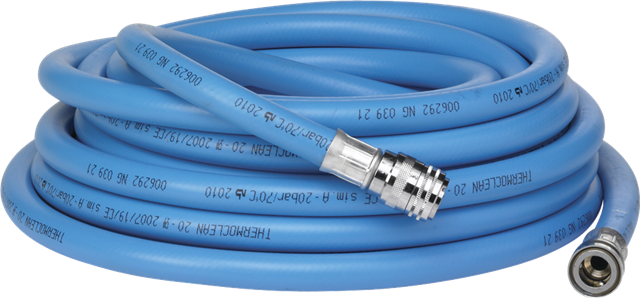 93353 Vikan Warmwasser Schlauch, 1/2"", 10 m, Blau