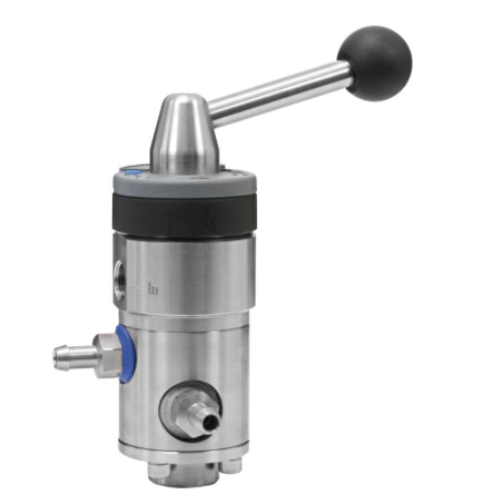 Injektor ST-162 - 3/8" IG : 1/2" IG mit Druckluftanschluss als Einbauversion