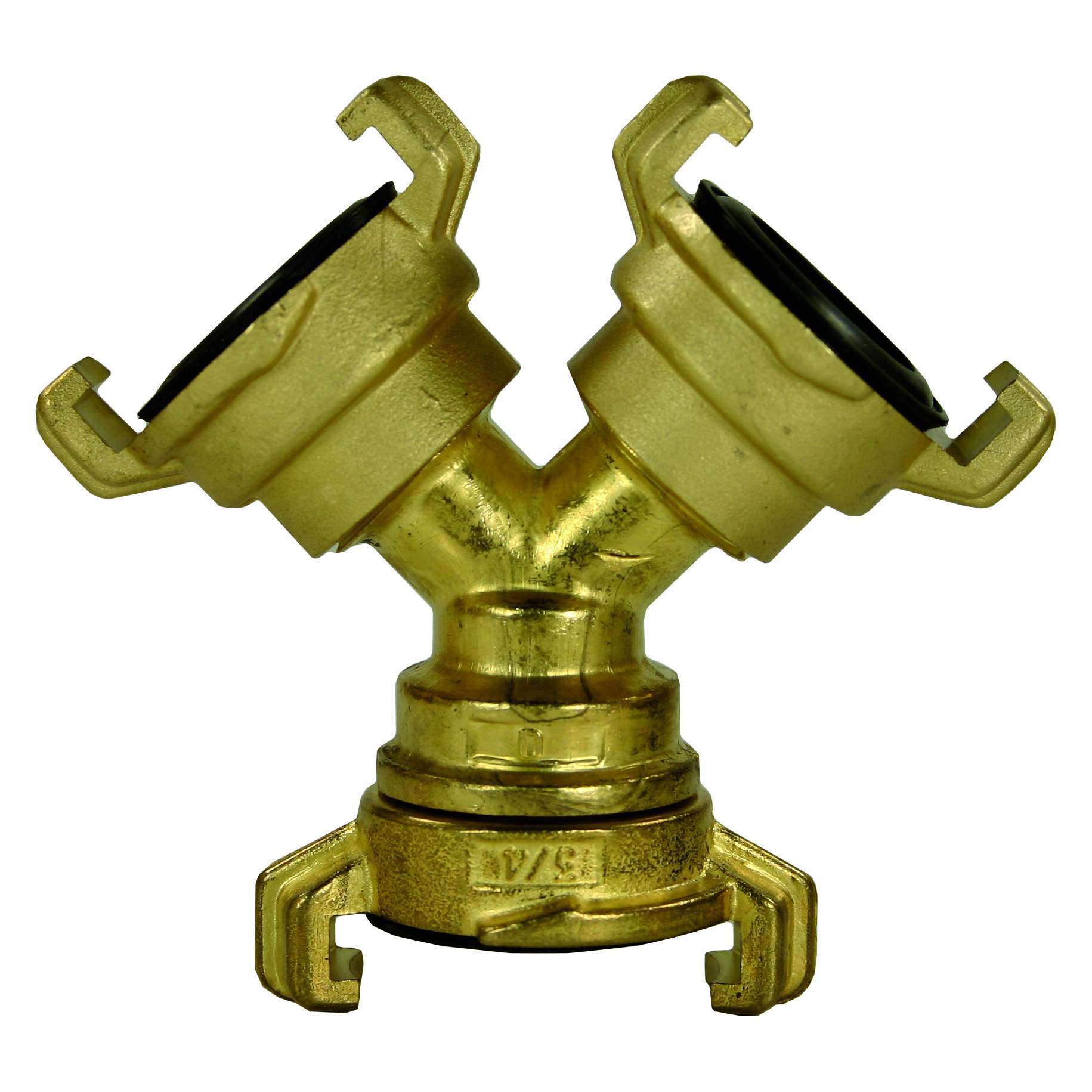 Wasserkupplungen, Zubehör, Y-Verteiler mit Schlauchstück