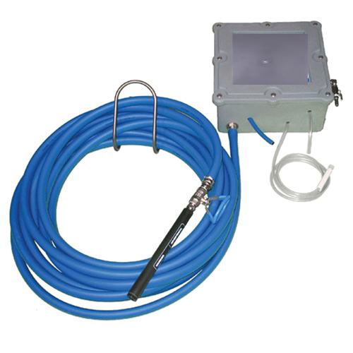 Schaumsprühgerät stationär mit autom. Reinigungsmitteldosierung über Injektor