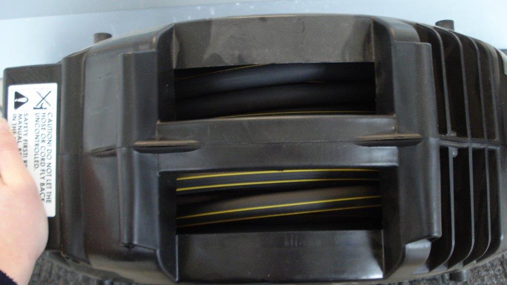 Schlauchtrommel PVC bis  20 m Schlauch für Druckluft / Wasser