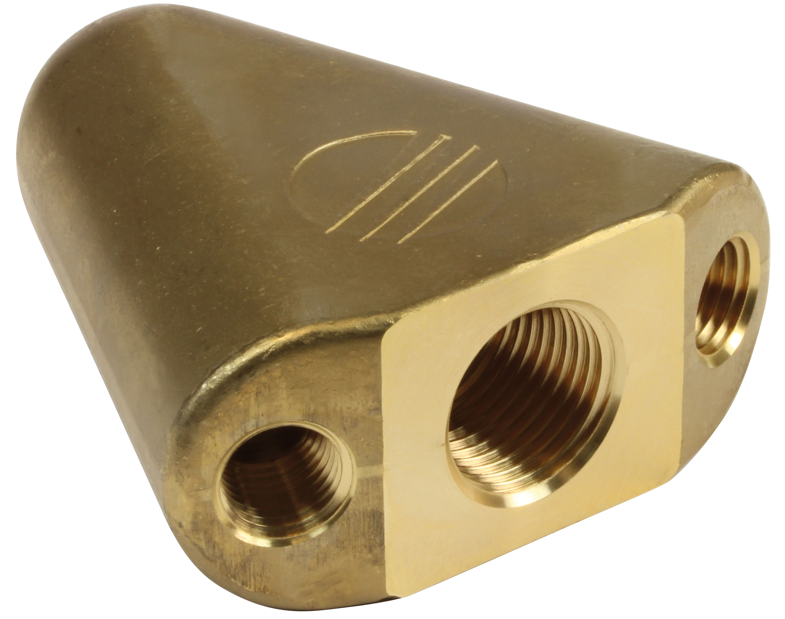 Flunder Düsenträger | 2 Flachstrahldüsen | 1/4" IG NPT