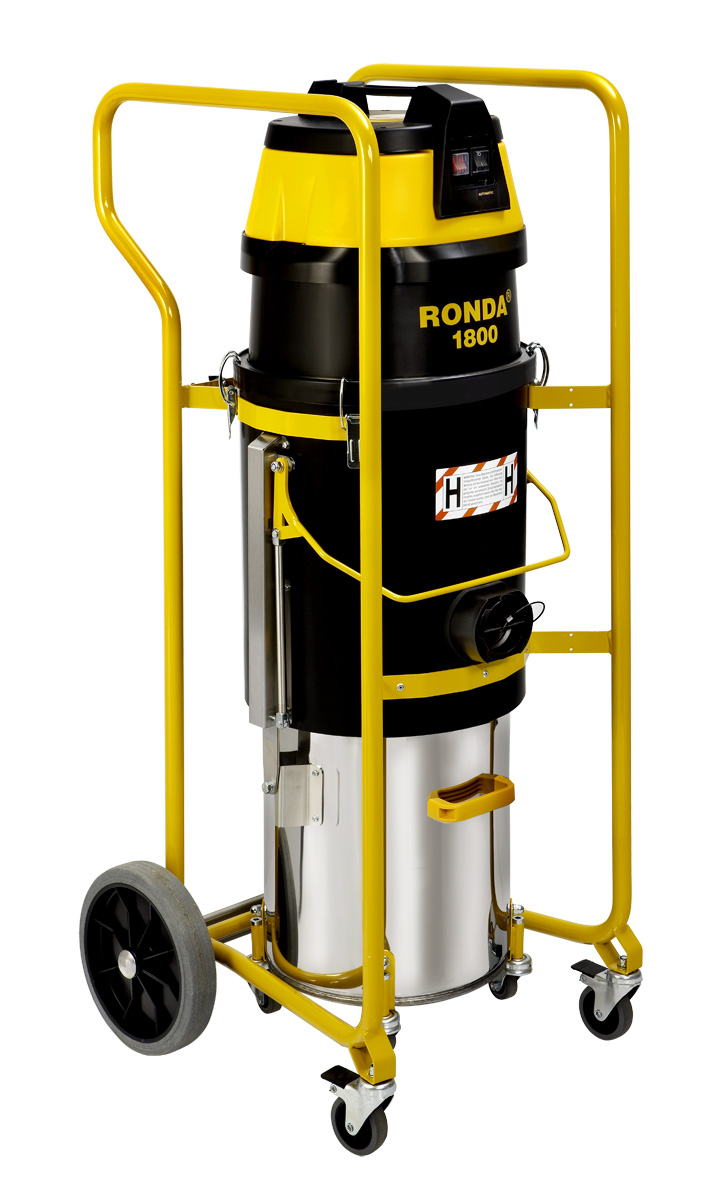 Ronda 1800H Power Staubsauger mit Metallbehälter