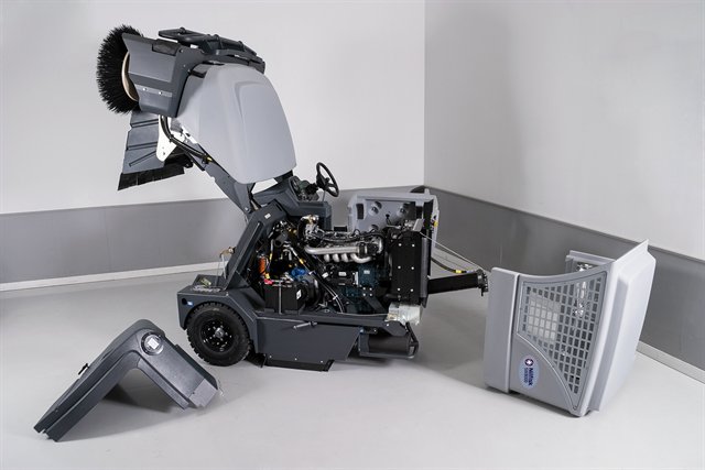 Nilfisk SW8000 LPG Bodenreiniger, Kehrmaschinen