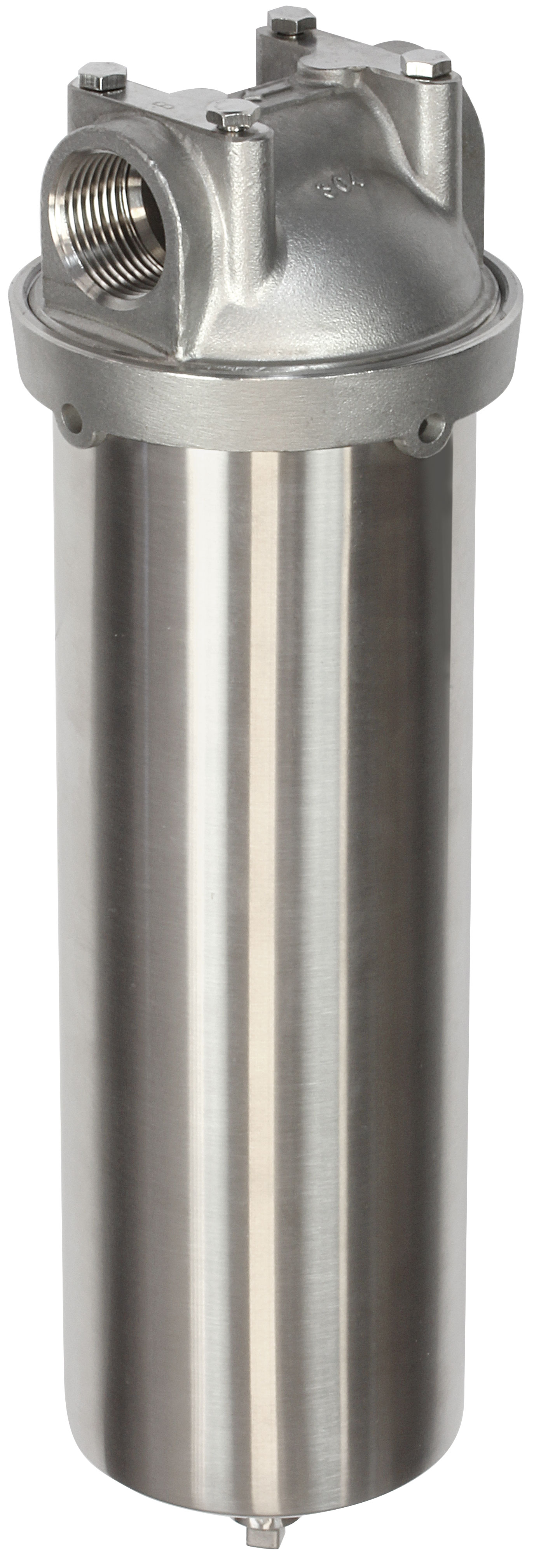 Niederdruck Filtergehäuse ohne Filtereinsatz (Edelstahl)