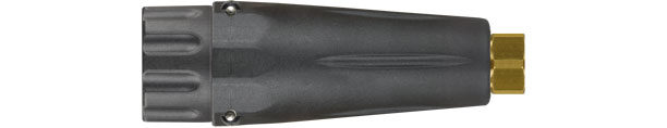 Schaumkopf ST-75, schwarz, 1/4" IG, Messing, mit Düse
