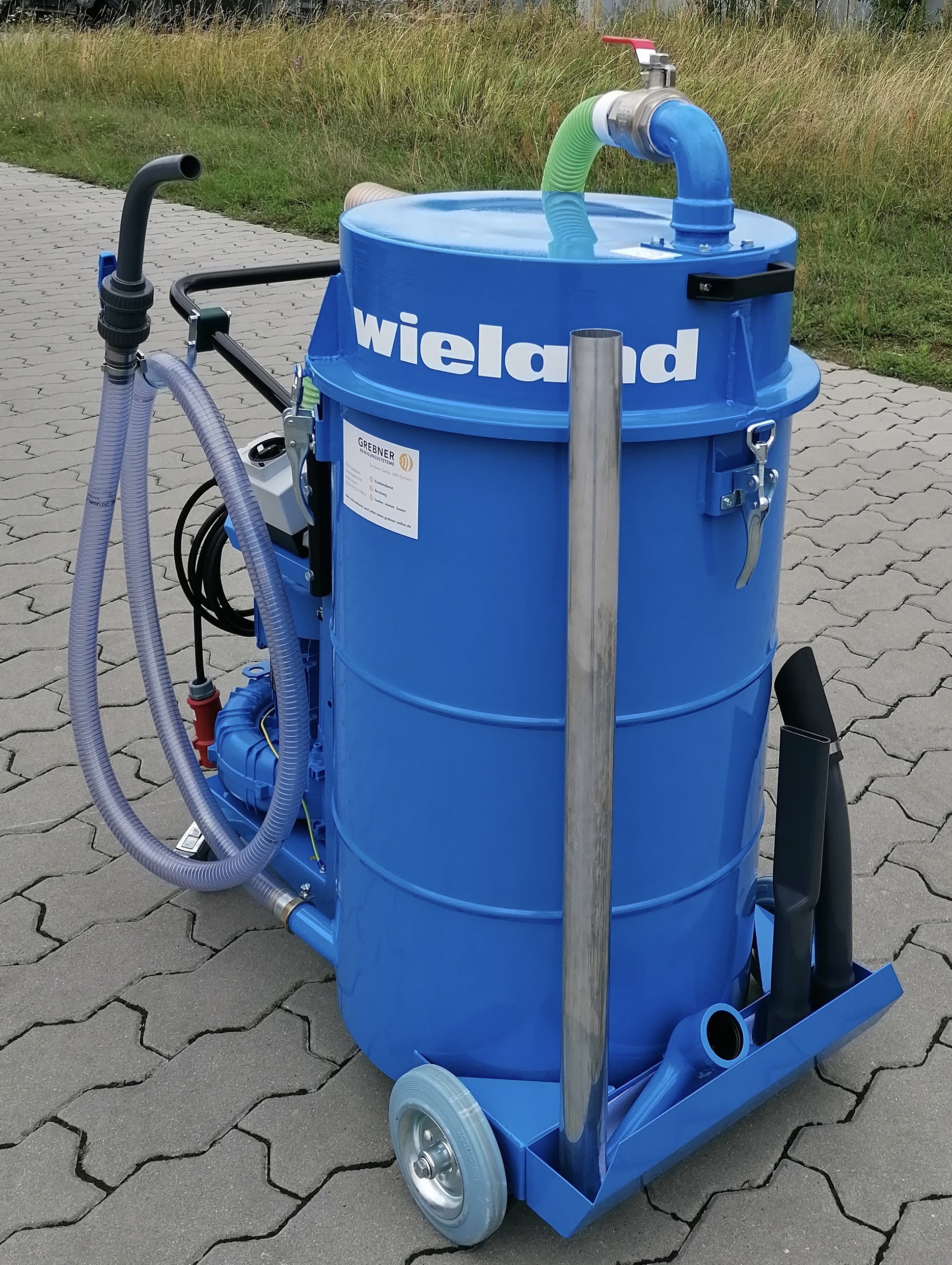 Wieland Flüssigkeits- und Spänesauger FS-216 DE Drehstrom 400V, 50HZ
