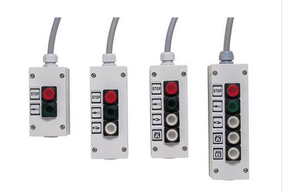 301001356 Nilfisk Fernbedienung komplett mit 1 Steuereinheit und 5 Leuchttaster