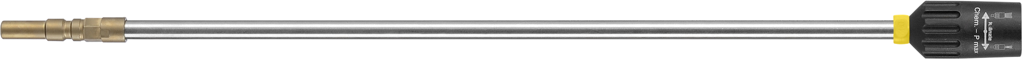 Edelstahllanze 500 mm mit Regeldüse, Düse 042 - Stecksystem D12