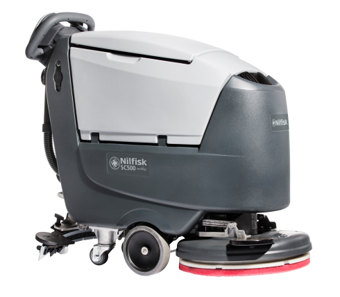 Nilfisk SC500 REV Bodenreiniger, Scheuersaugmaschine