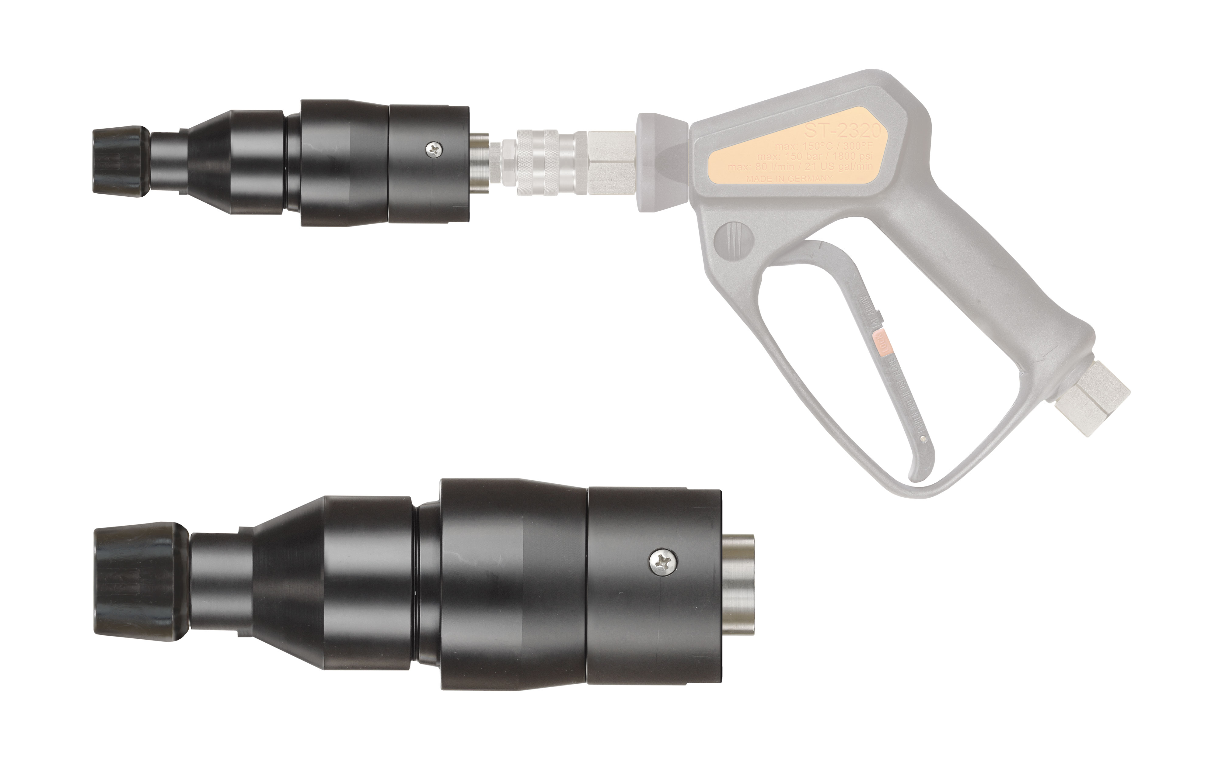 foamblaster ST-76, 1/2" IG Edelstahl, Gehäuse: Kunststoff