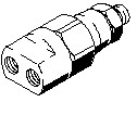 Nilfisk Düsengehäuse für Variodüse 1/8" NPT