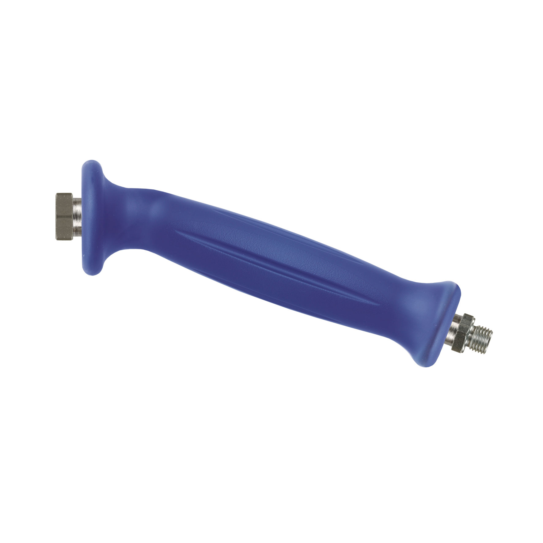 Edelstahl Handgriff 20° abgewinkelt, easywash365+, blau