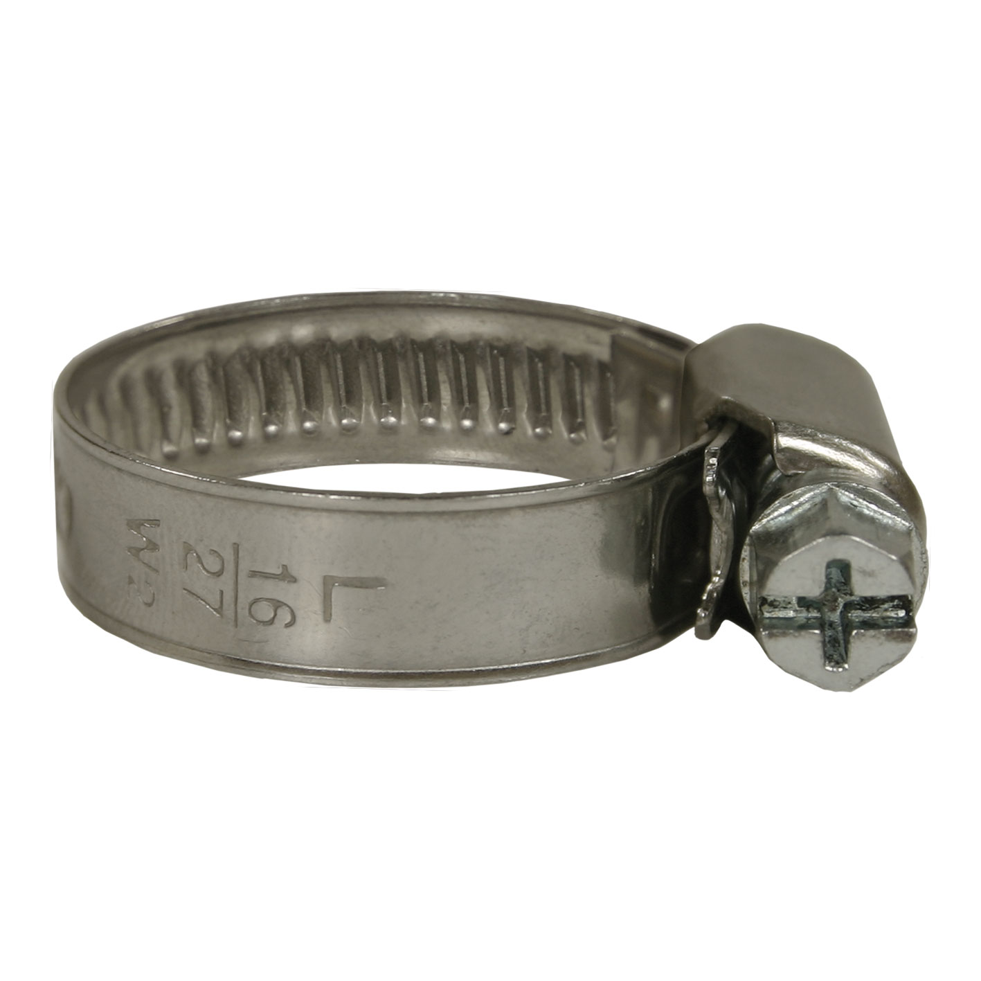 735-10 Niederdruck Schlauchschellen, Chromstahl 1.4016, VPE 100