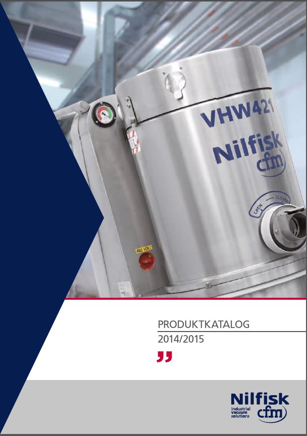 Nilfisk CFM Industriesauger Katalog 2014