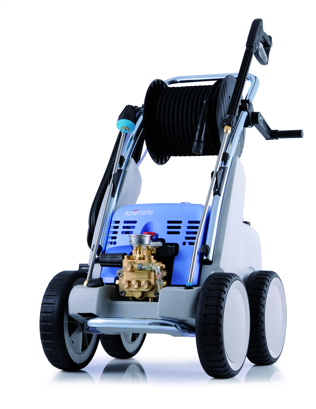 quadro 1000 TS T; Hochdruckreiniger Kaltwasser, Edelstahlfahrgestell