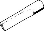 42837 Nilfisk Fugendüse, Z 22, Ø 50 x 350 mm