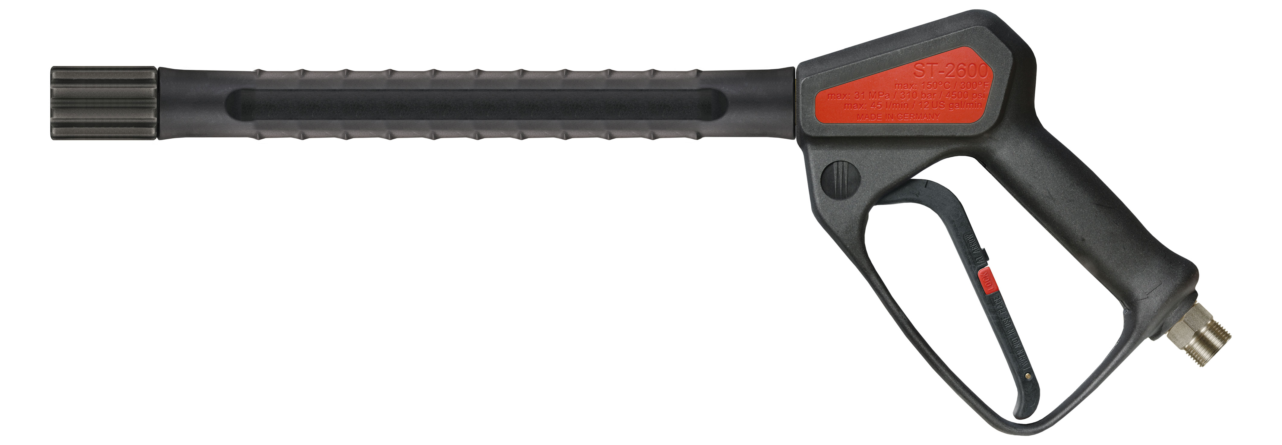 Hochdruckspritzpistole | ST-2600 | 250 bar | 150 °C | Verlängerung