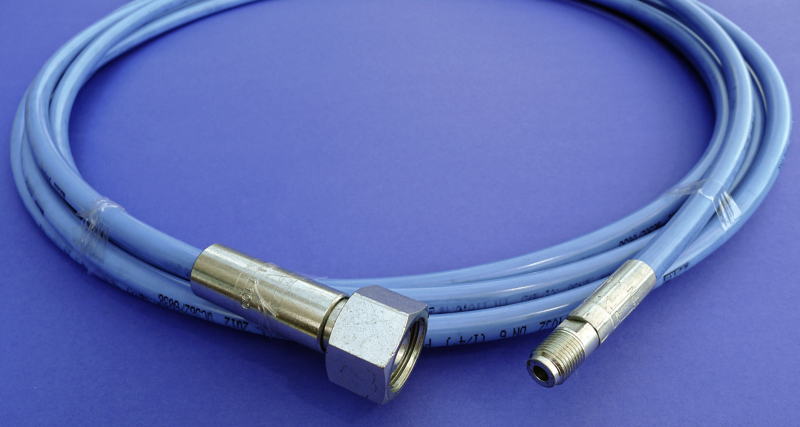 1100bardn6rr-1 Rohrreinigungsschlauch DN 6, 20m, 1100 bar, M 24 x 1,5 / 1/4"